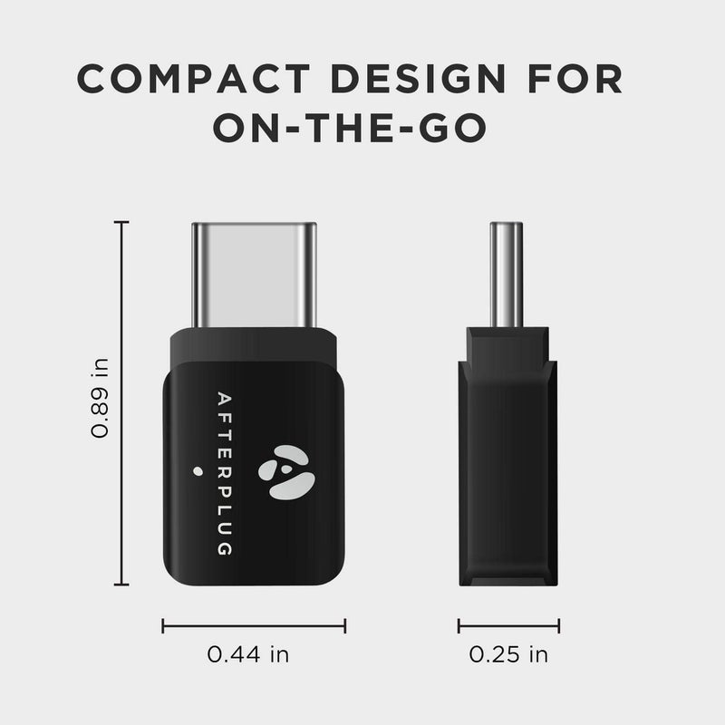 Afterplug USB C Extension Adapter, USB-C Male to Female, Thunderbolt 3/4/5 Extender, 80Gbps, 8K@60Hz Video, 240W PD (2-Pack), Black - Image 5
